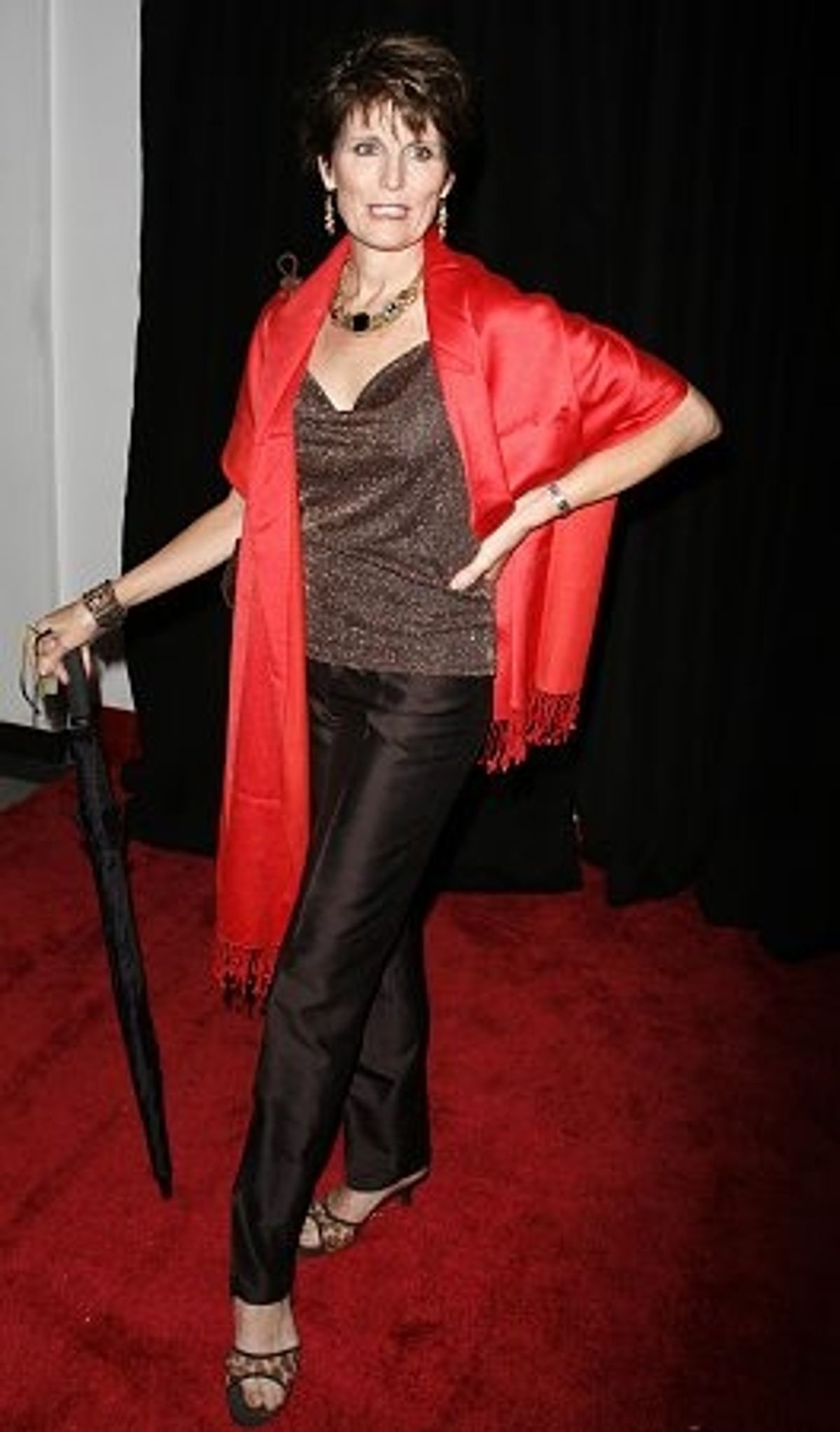 Lucie Arnaz at Rosie O'Donnell Opens 'Solace' Art Gallery