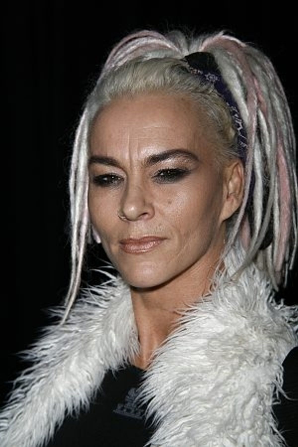 Susan Powter at Rosie O'Donnell Opens 'Solace' Art Gallery