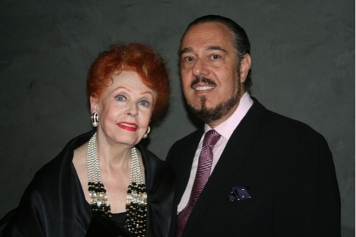 Arlene Dahl and Marc Rosen at Susan Lucci Hosts Surprise Party for Husband
