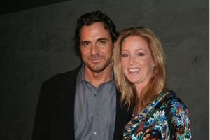 Thorsten Kaye and Susan Haskell Photo