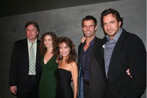 Michael E. Knight, Alicia Minshew, Susan Lucci, Cameron Mathison and Thorsten Kaye Photo