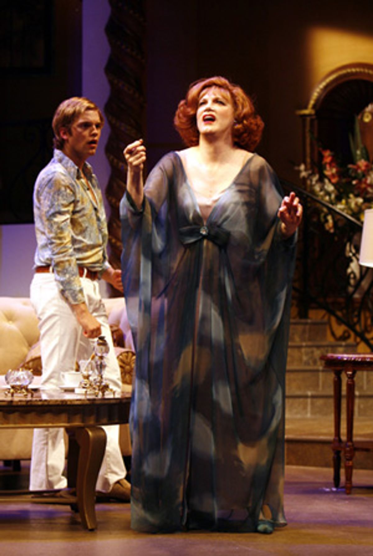 Van Hansis and Charles Busch at 