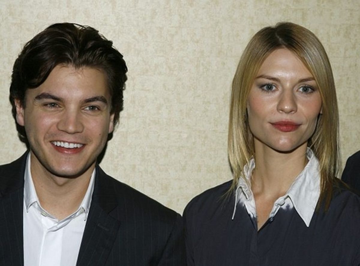 Emile Hirsch and Claire Danes at Zadan, Meron & Blonsky Honored at Motion Pic