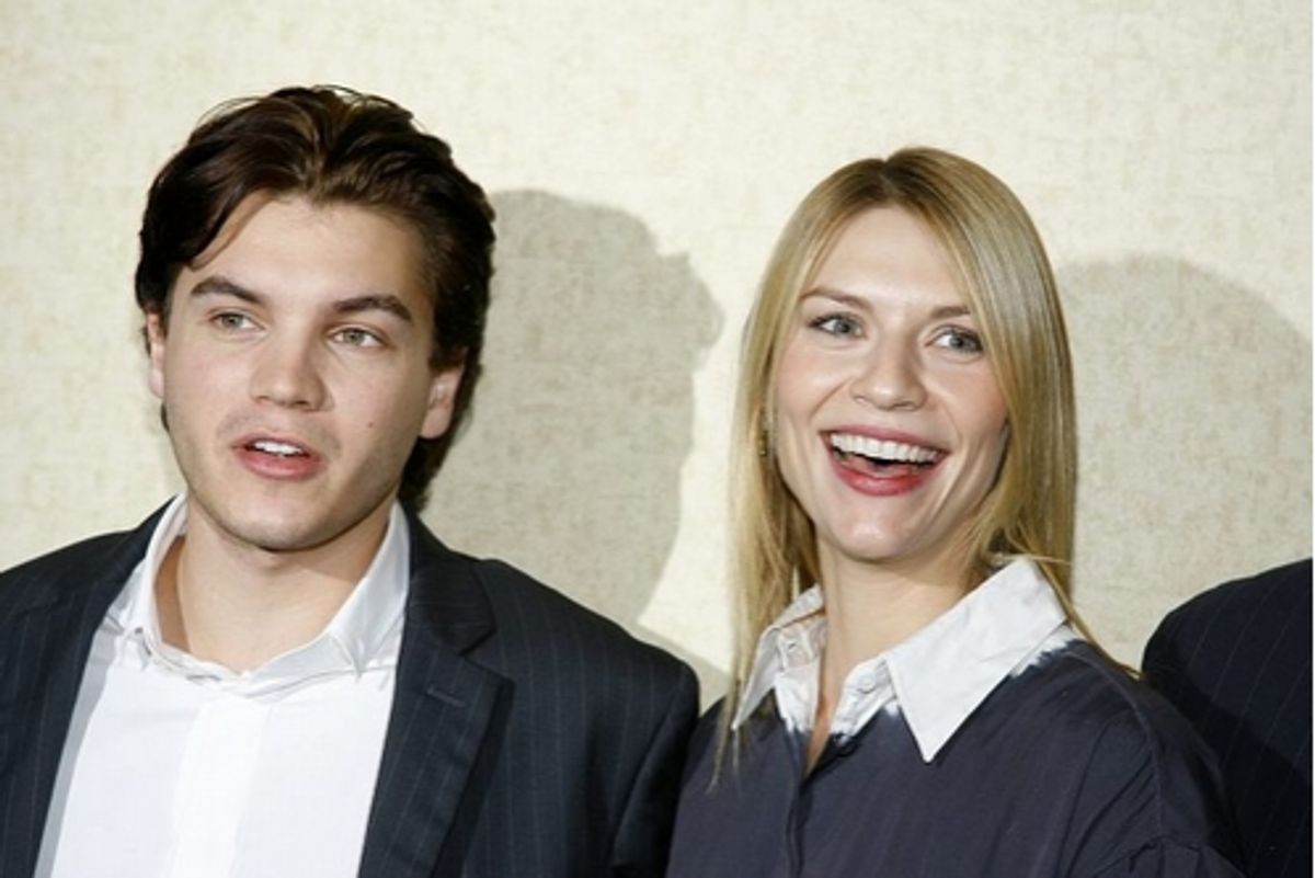 Emile Hirsch and Claire Danes at Zadan, Meron & Blonsky Honored at Motion Pic