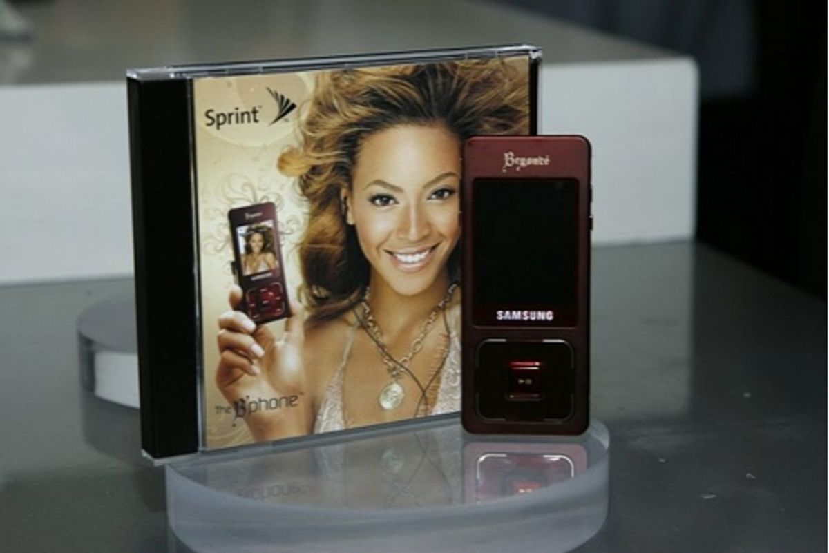 Beyonce Knowles at Beyonce Knowles Unveils the B'Phone