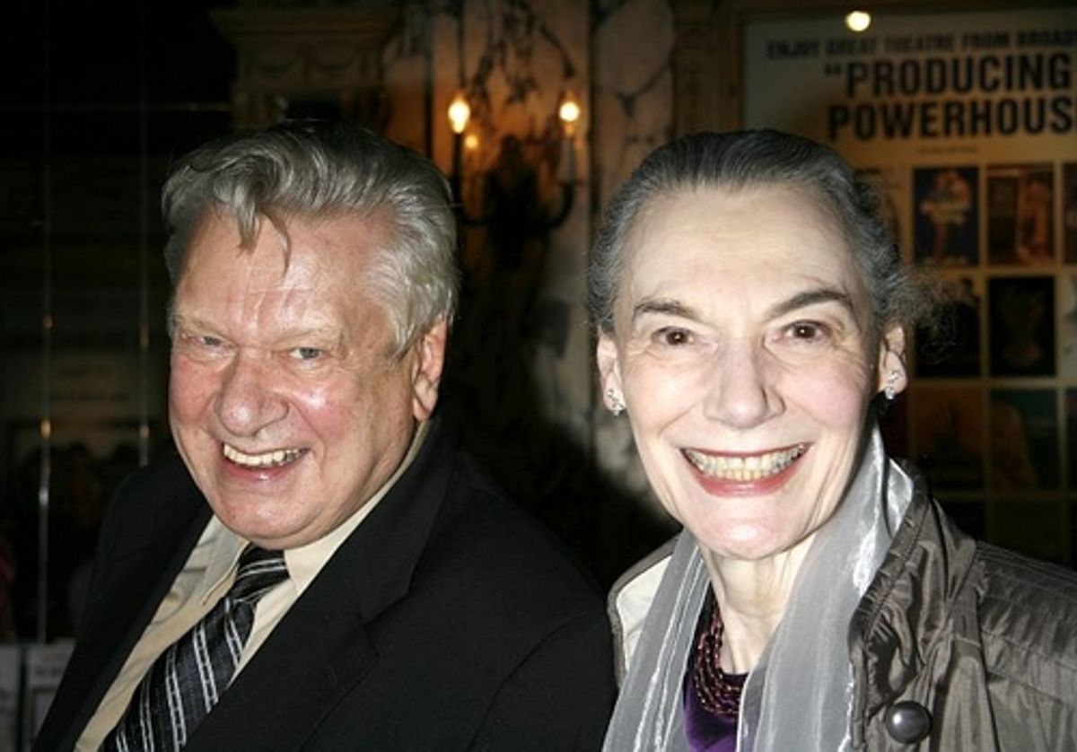 Brian Murray and Marian Seldes at 