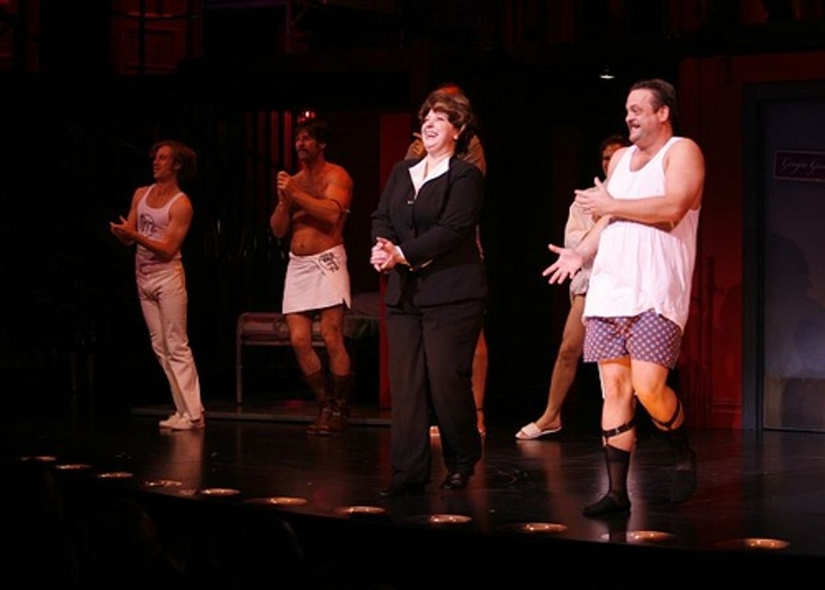 Ashlie Atkinson and Lenny Venito at 