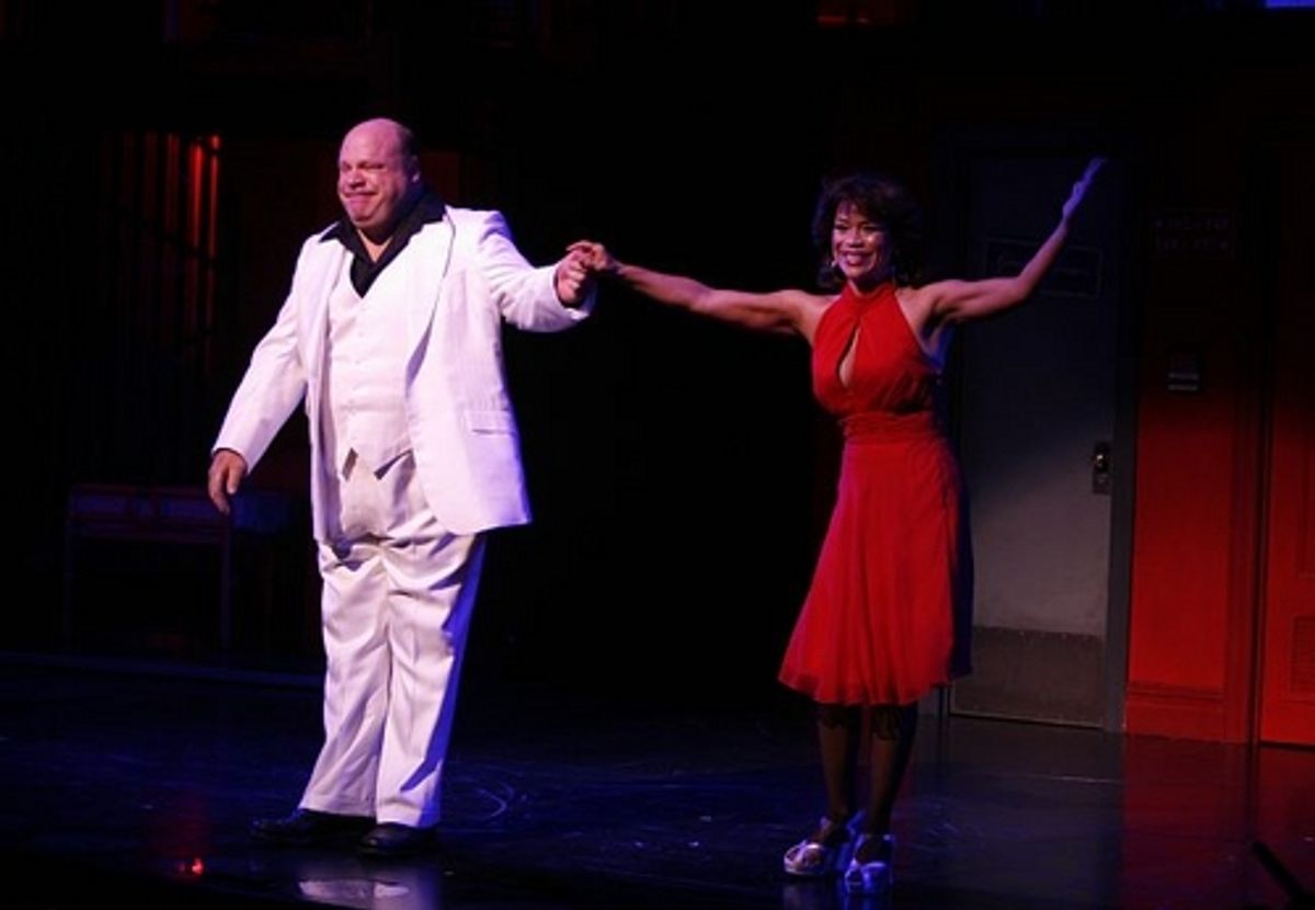 Kevin Chamberlin and Rosie Perez at 