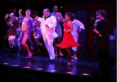 Kevin Chamberlin and Rosie Perez with the cast Photo