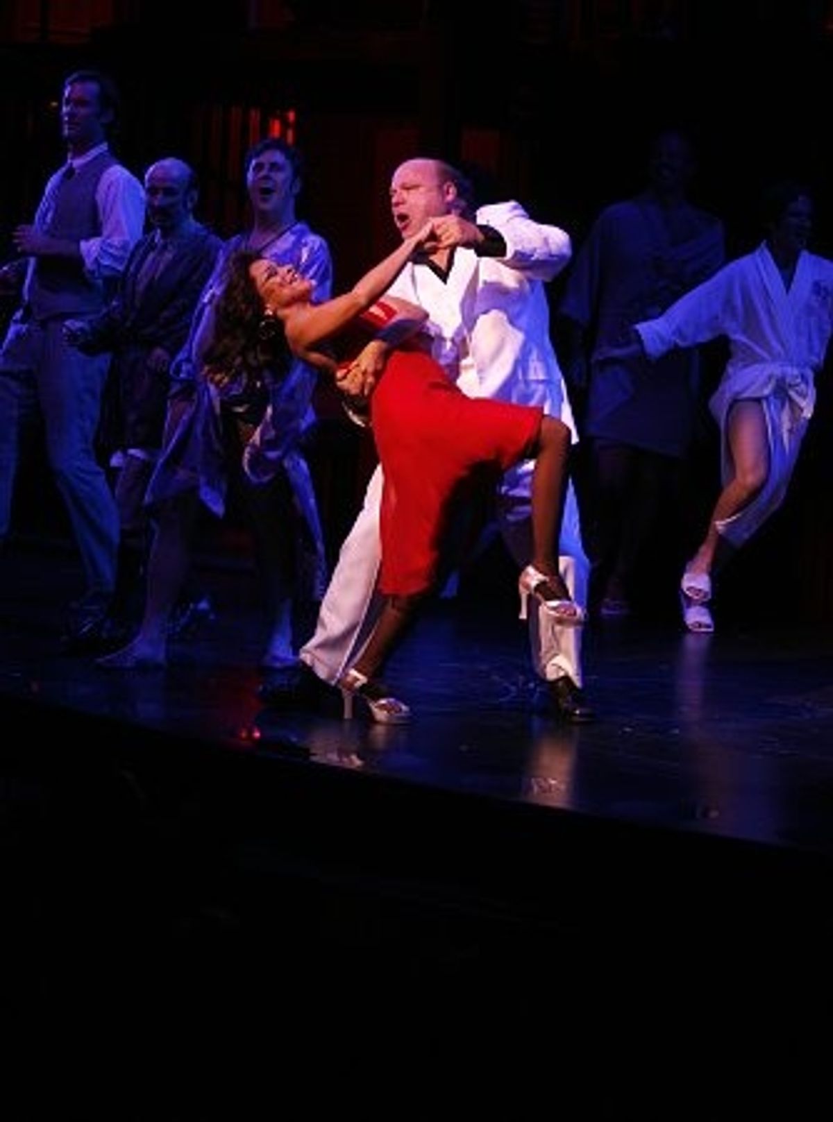 Rosie Perez and Kevin Chamberlin at 