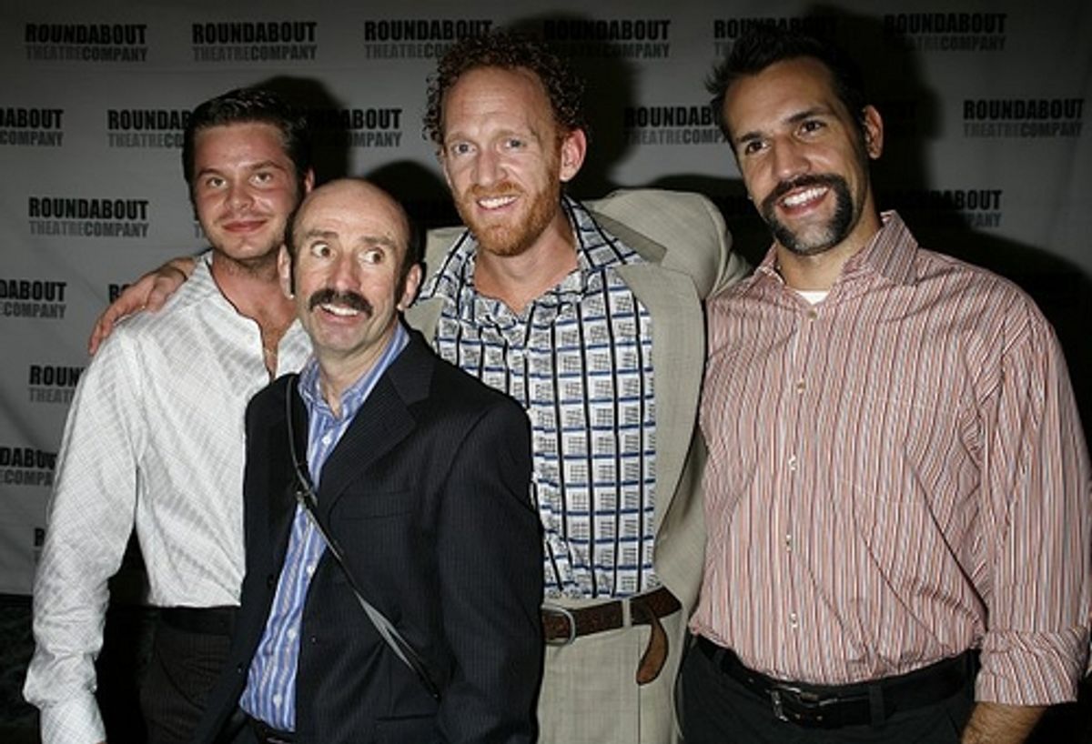 Nick Mayo, Patrick Kerr, Mark Leydorf and Matthew Montelongo at 