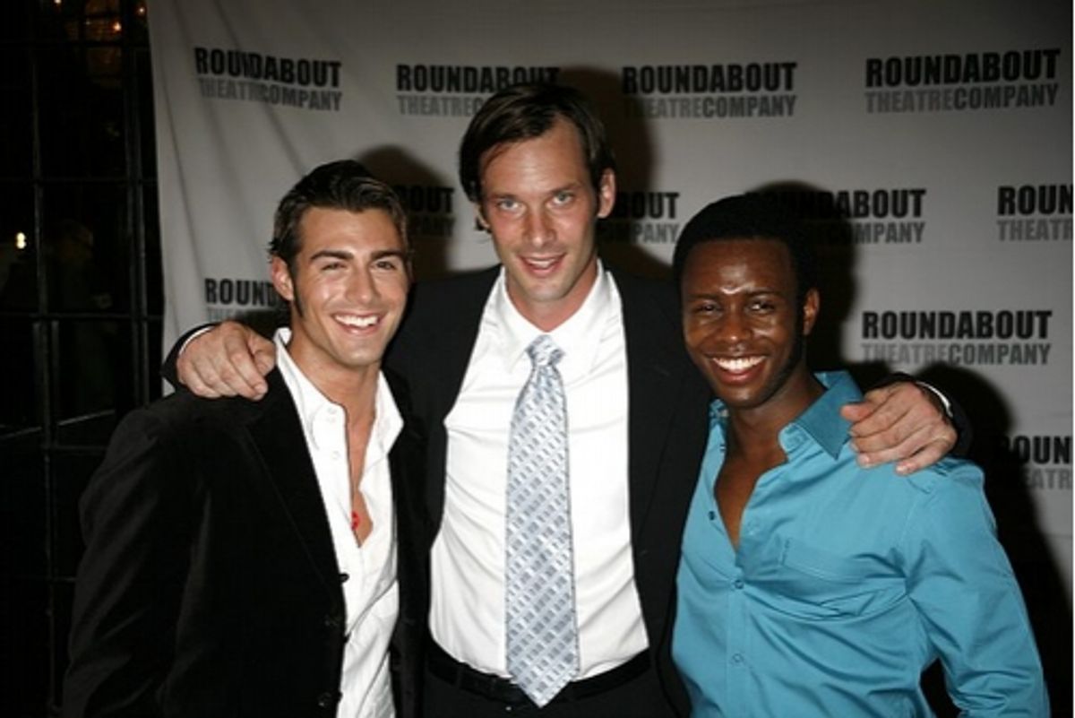 Justin Clynes, Terrence Riordan and Josh Brekenridge at 