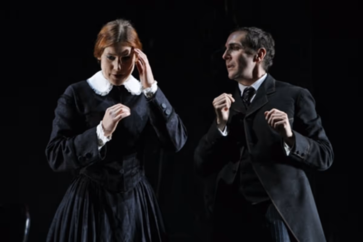 Charlotte Parry and Tom Beckett at 'The Turn of the Screw' Opens at Westport