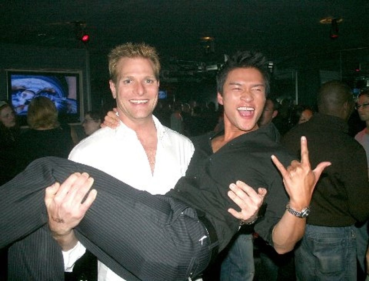 Jaymes Hodges and Ethan LePhong at 