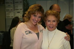 Laura Marie Duncan and Mindy Carson (original cast member) Photo