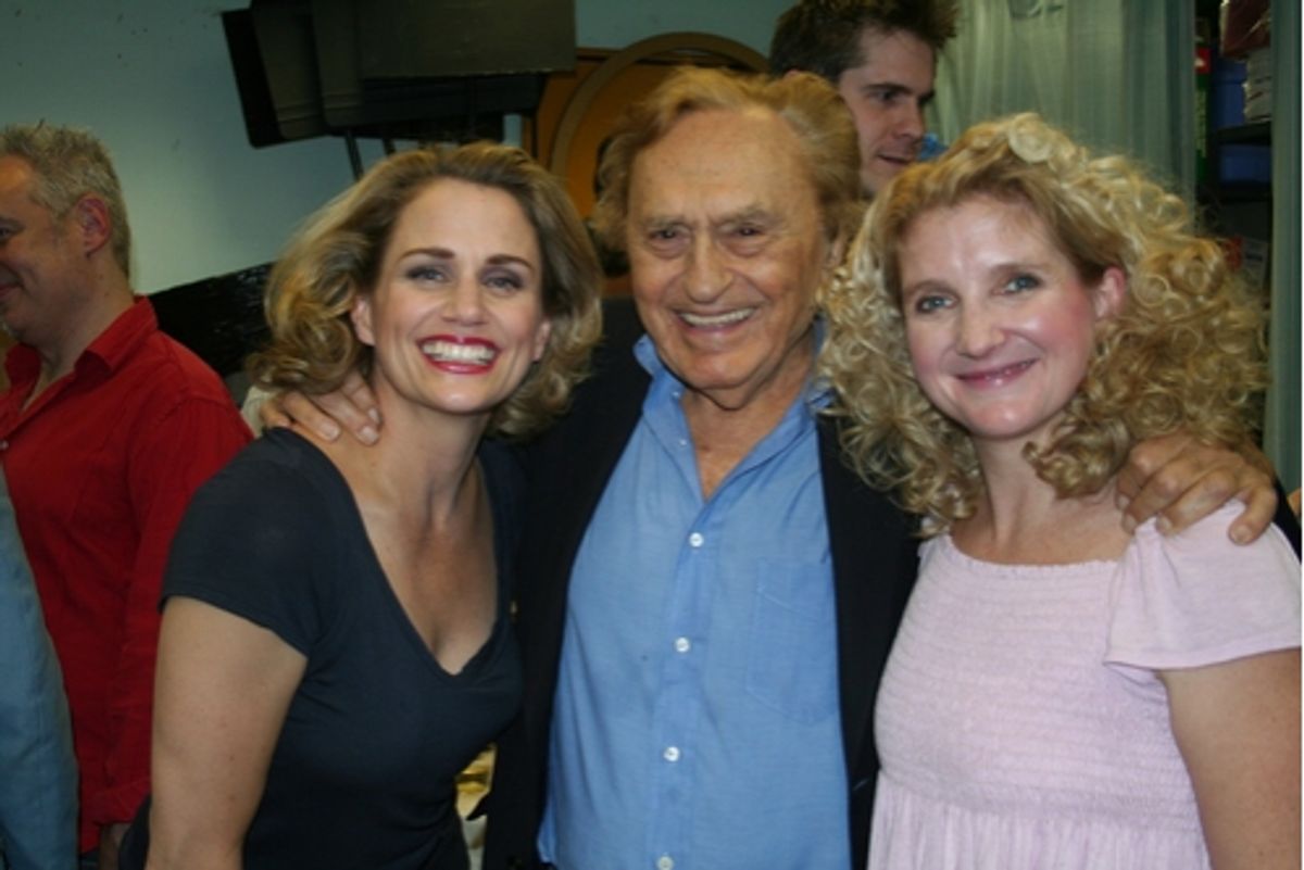 Cady Huffman, Joseph Stein (Book) and Megan Lawrence at 