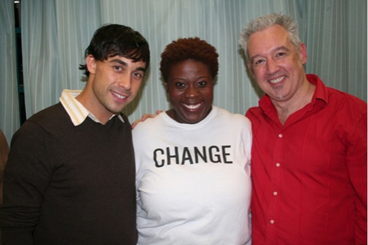 Ryan Duncan, Capathia Jenkins and David Glenn Armstrong at 'The Body Beautiful' at York Theatre