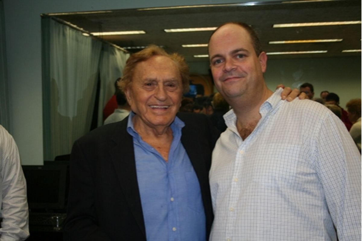 Joseph Stein and Brad Oscar at 
