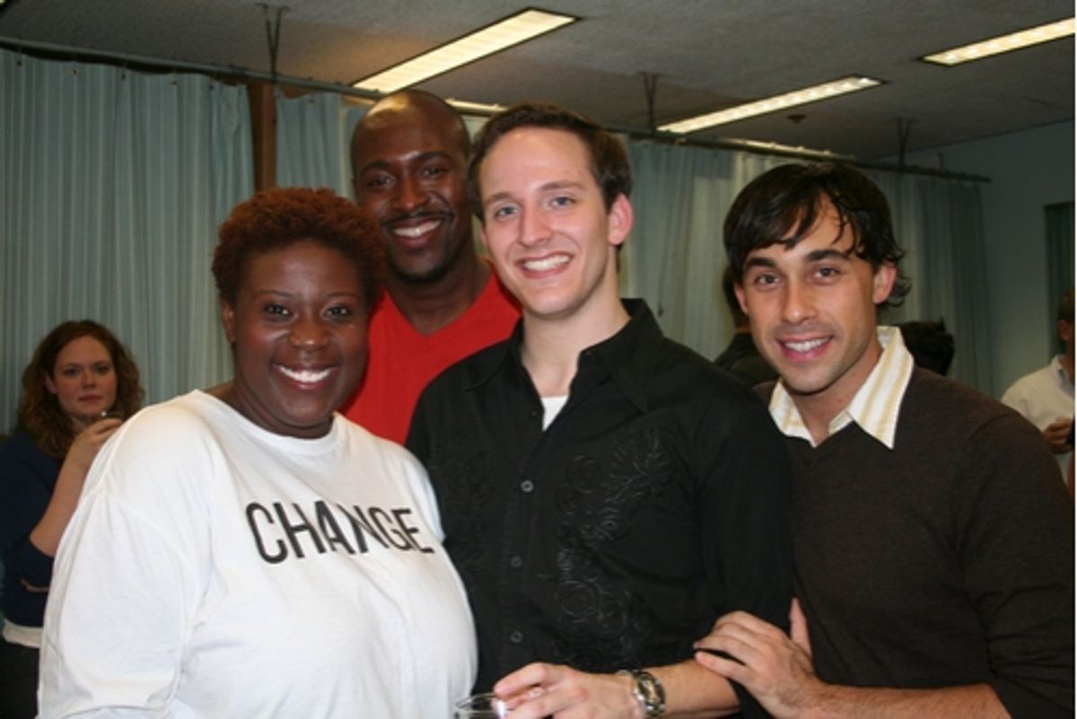 Capathia Jenkins, John Eric Parker, John Bell (Musical Director) and Ryan Duncan at 