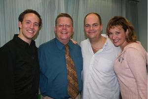 John Bell, James Morgan, Brad Oscar and Laura Marie Duncan Photo
