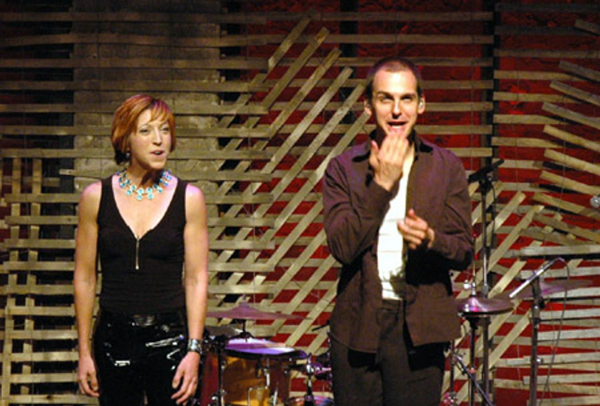 Valerie Vigoda and Brendan Milburn at 