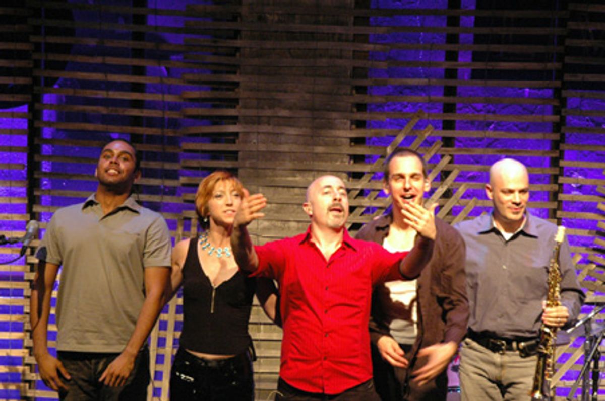 Jesse Nager, Valerie Vigoda, Gene Lewin, Brendan Milburn and Andy Parsons at 