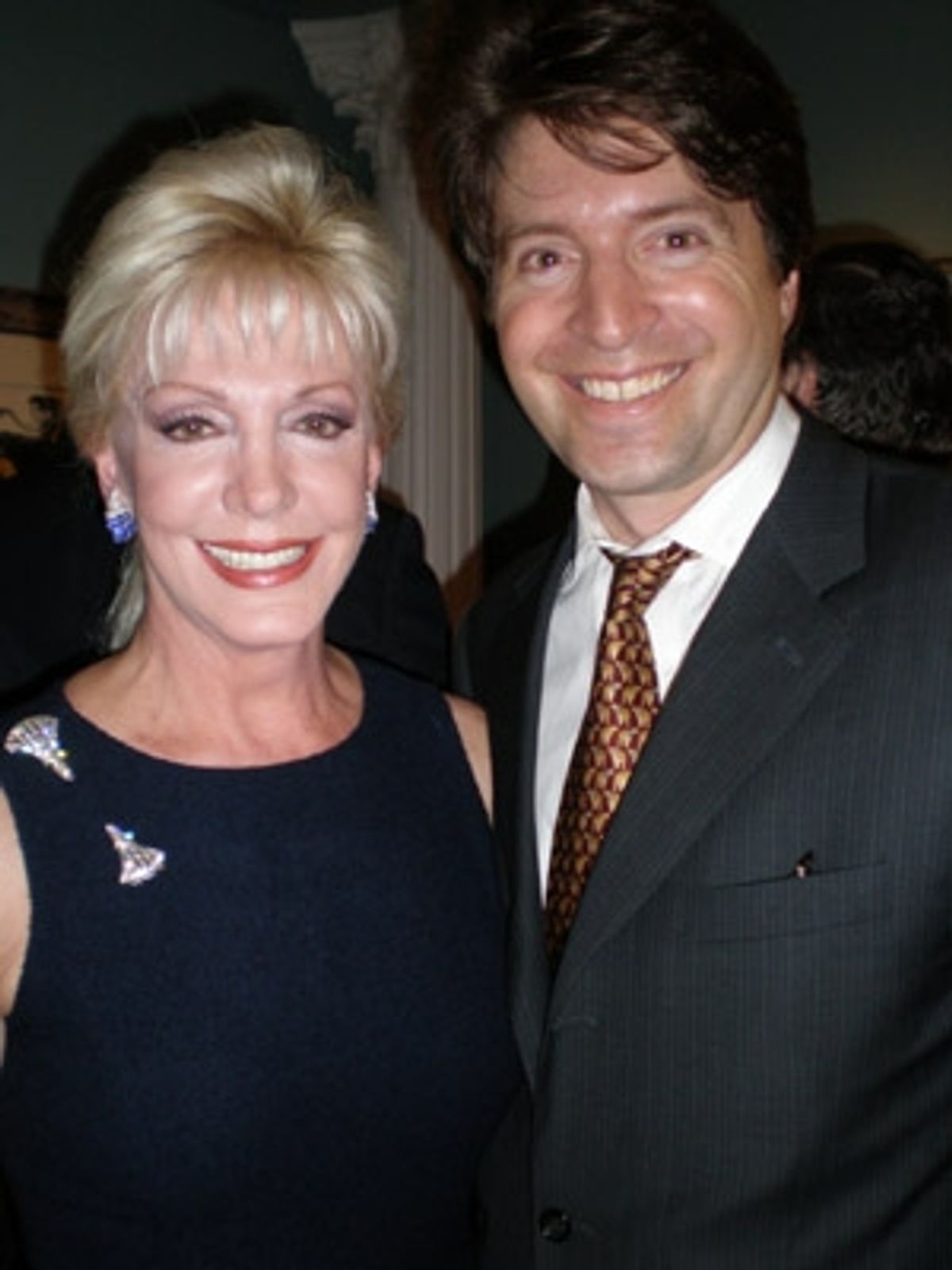 Patricia Kennedy and Lawrence Benenson at 