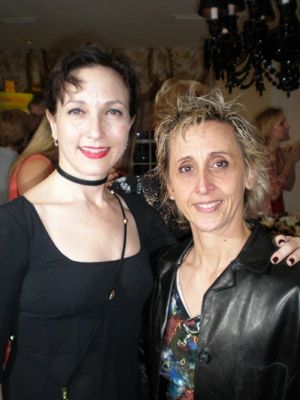 Bebe Neuwirth with producer director Ann Marie De Angelo Photo