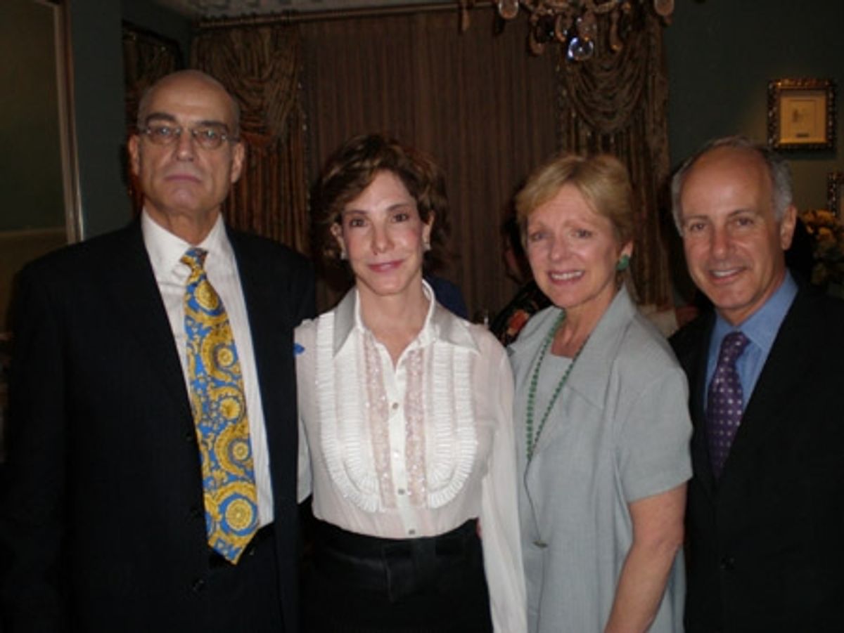 CTFD executive director Alex Dube, Diane Glazer and Mary Lou We at 