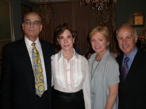 CTFD executive director Alex Dube, Diane Glazer and Mary Lou We Photo