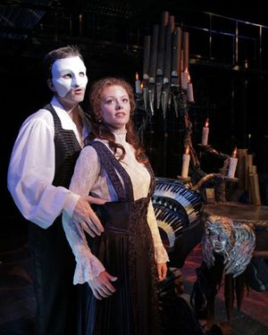 Aaron Ramey and Kate Rockwell Photo