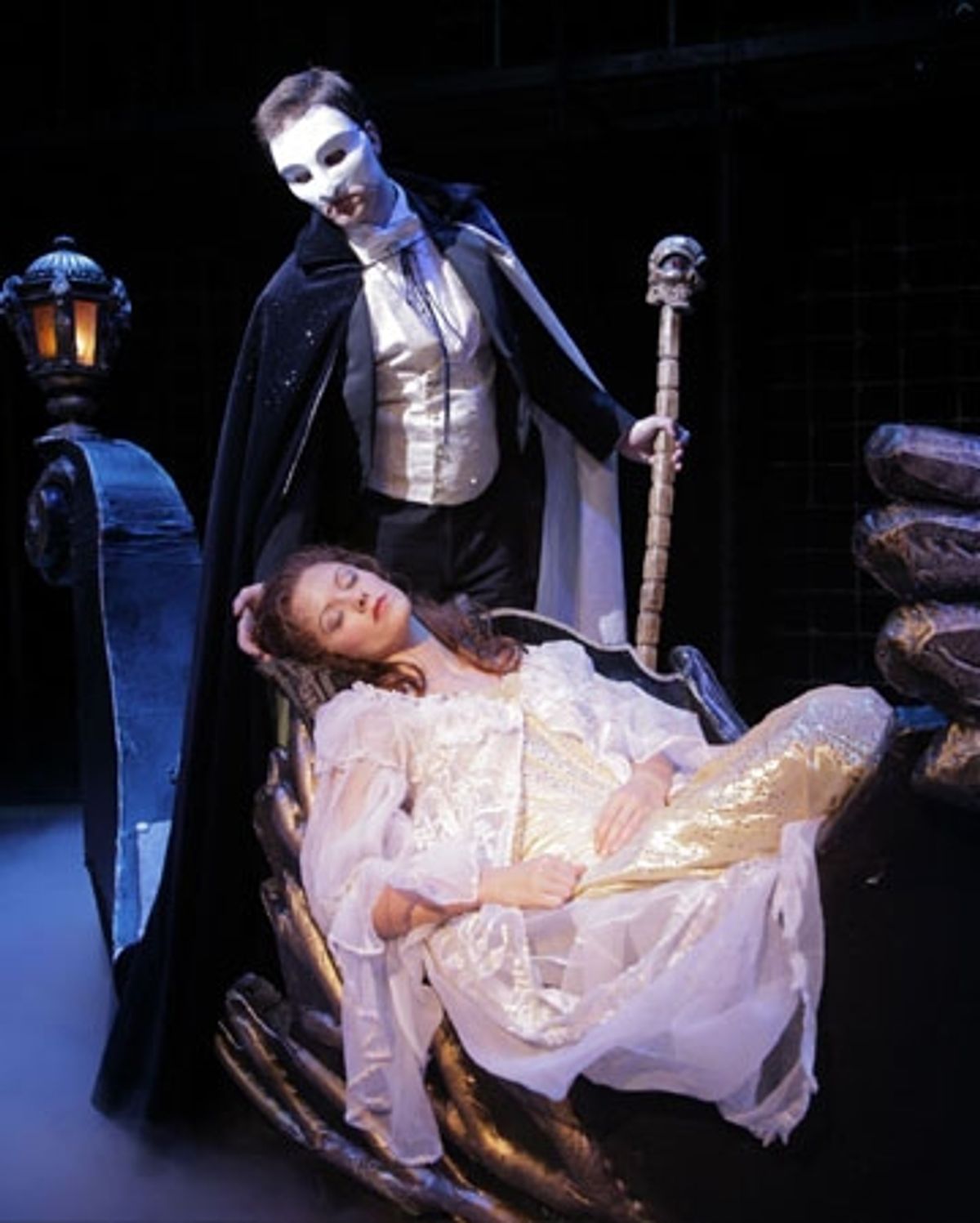 Aaron Ramey and Kate Rockwell at 'Phantom' Returns to Westchester