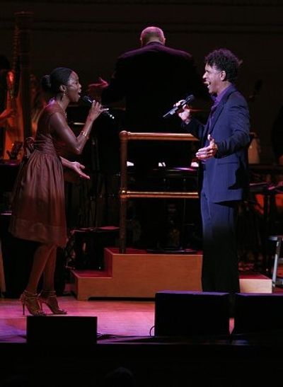 Heather Headley and Brian Stokes Mitchell Photo