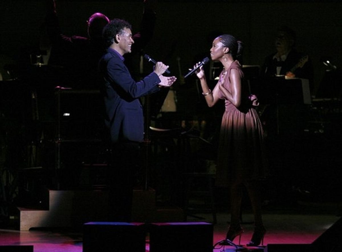 Heather Headley and Brian Stokes Mitchell at 