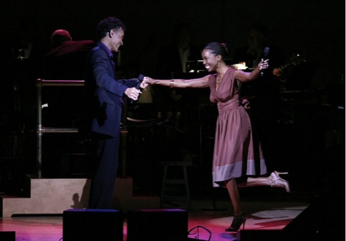 Heather Headley and Brian Stokes Mitchell at 