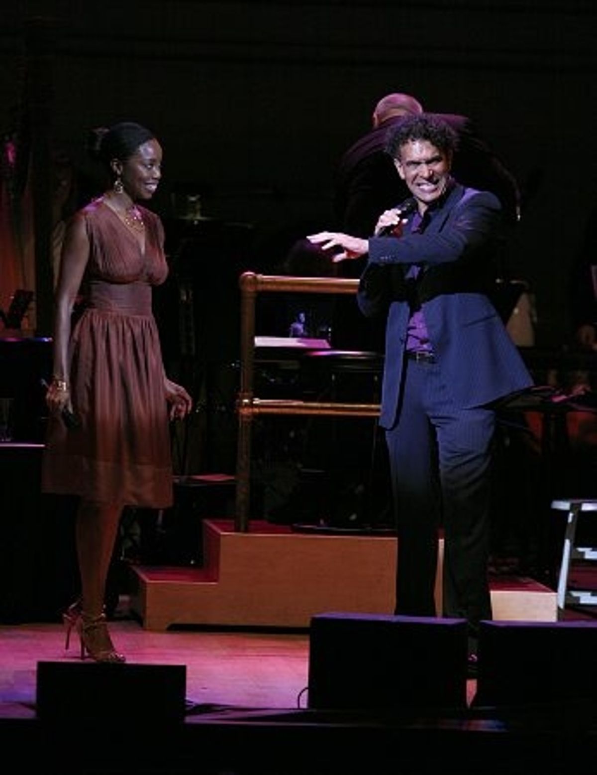 Heather Headley and Brian Stokes Mitchell at 