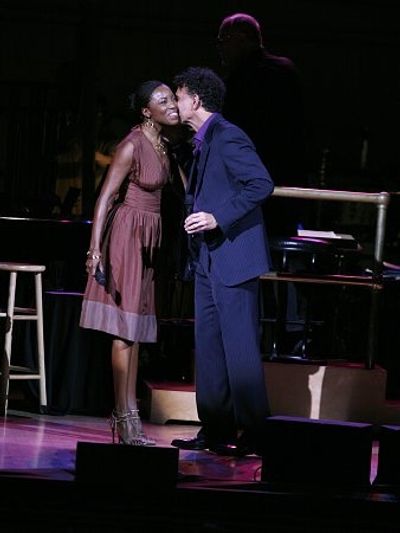 Heather Headley and Brian Stokes Mitchell Photo