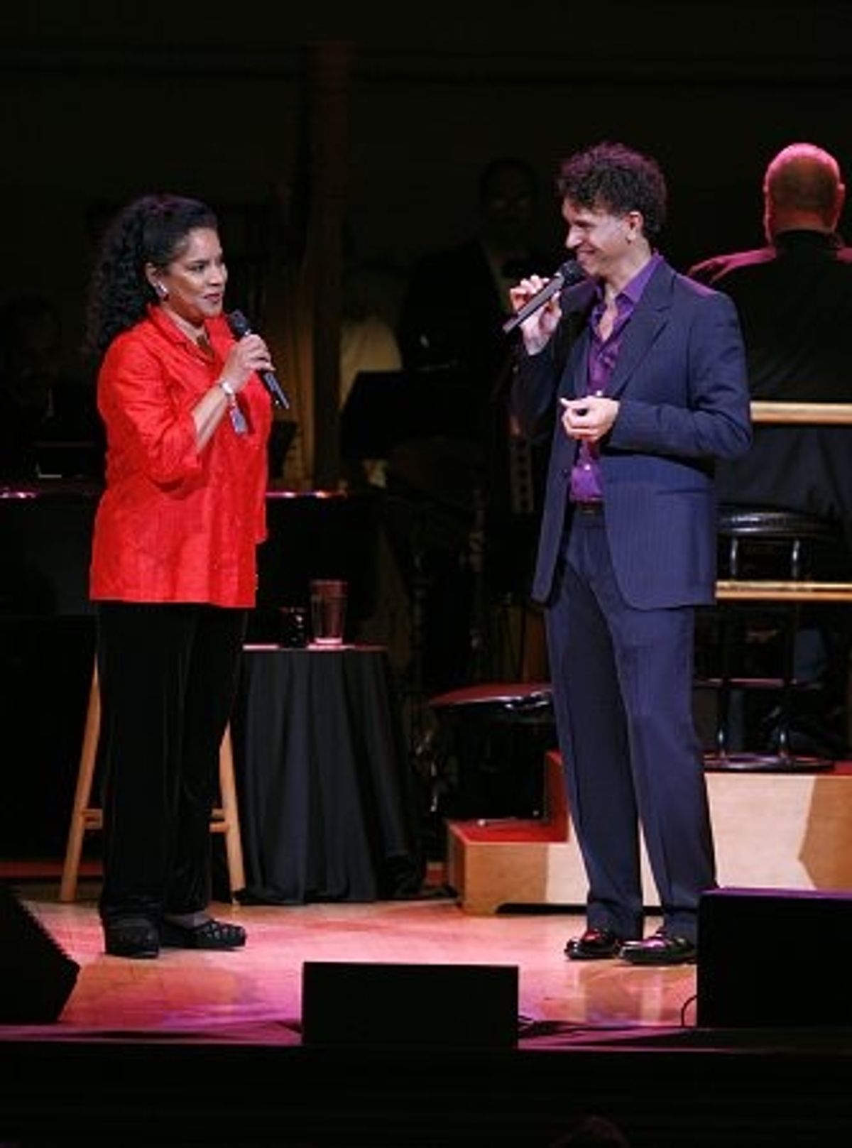 Brian Stokes Mitchell and Phylicia Rashad at 