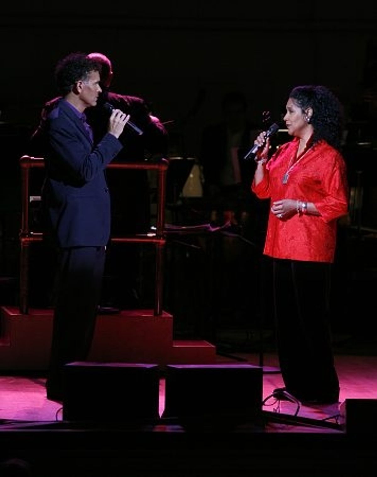 Brian Stokes Mitchell and Phylicia Rashad at 