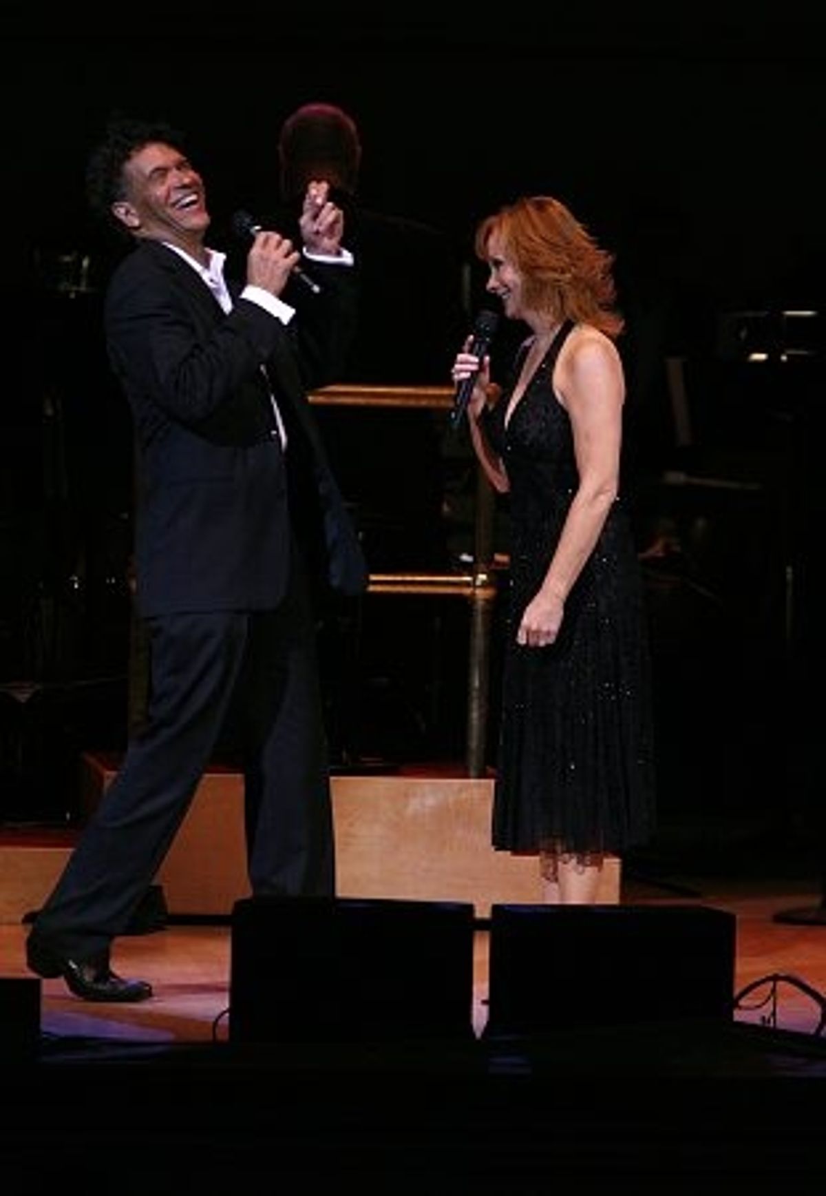 
Reba McEntire and Brian Stokes Mitchell at 