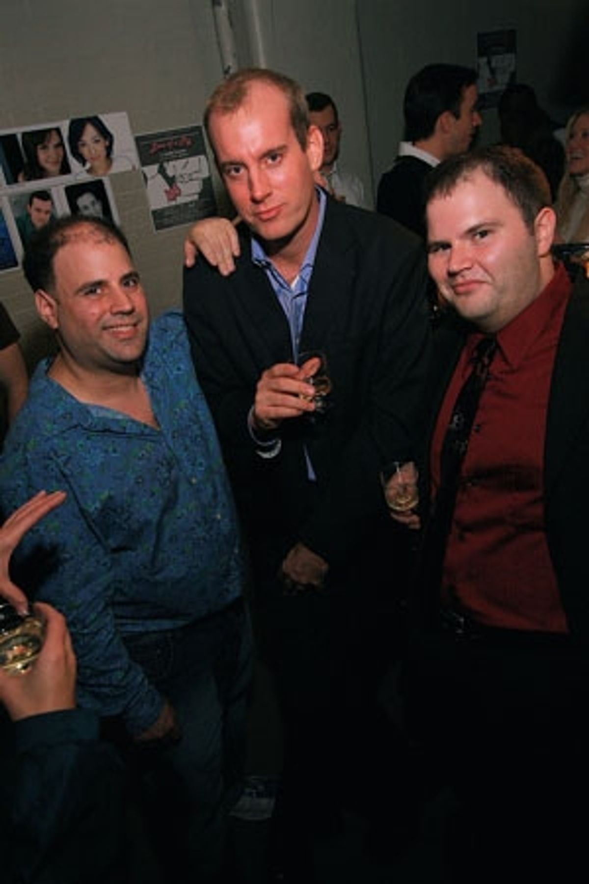 Jeffrey Schulman with D.H. Johnson and Richard Pepenella at 