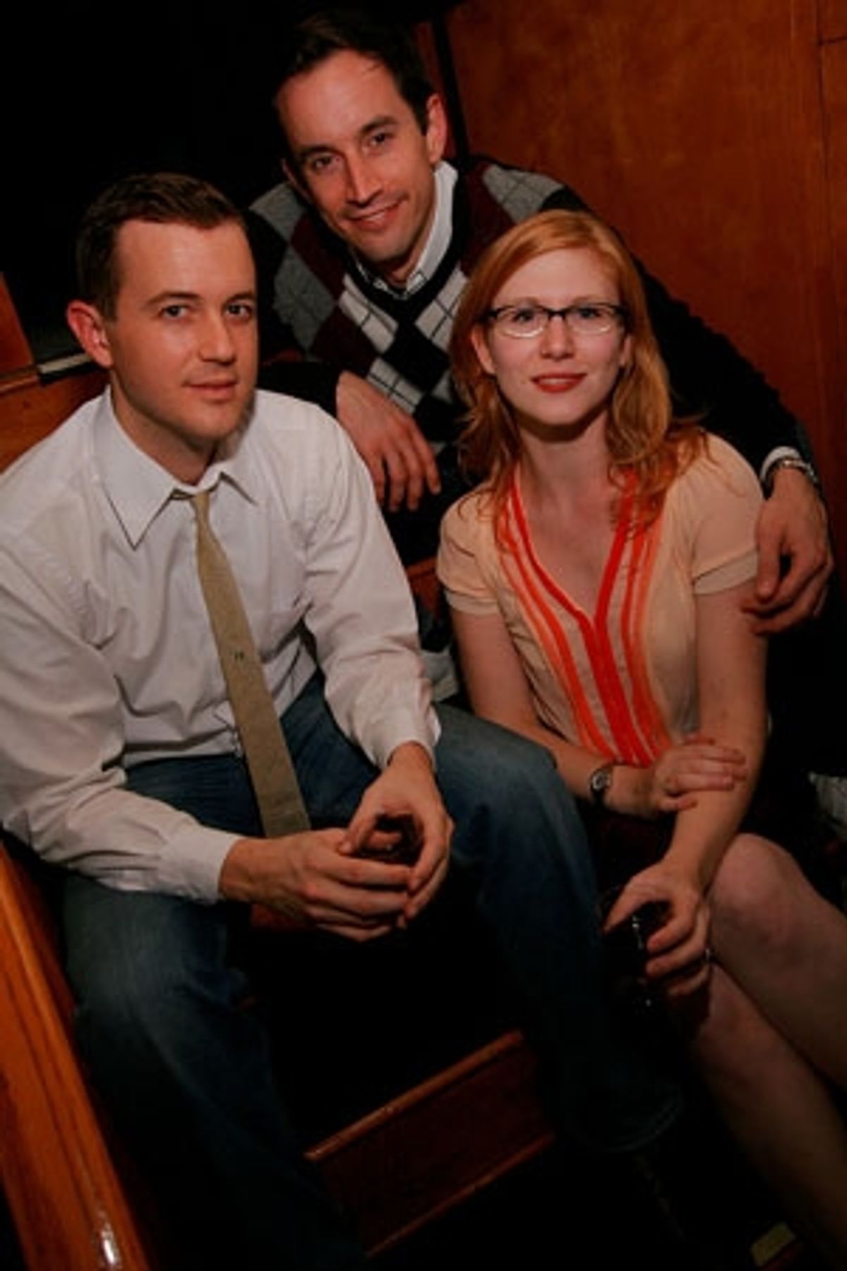 Michael Ferrell, David Nelson and Alley Scott at 