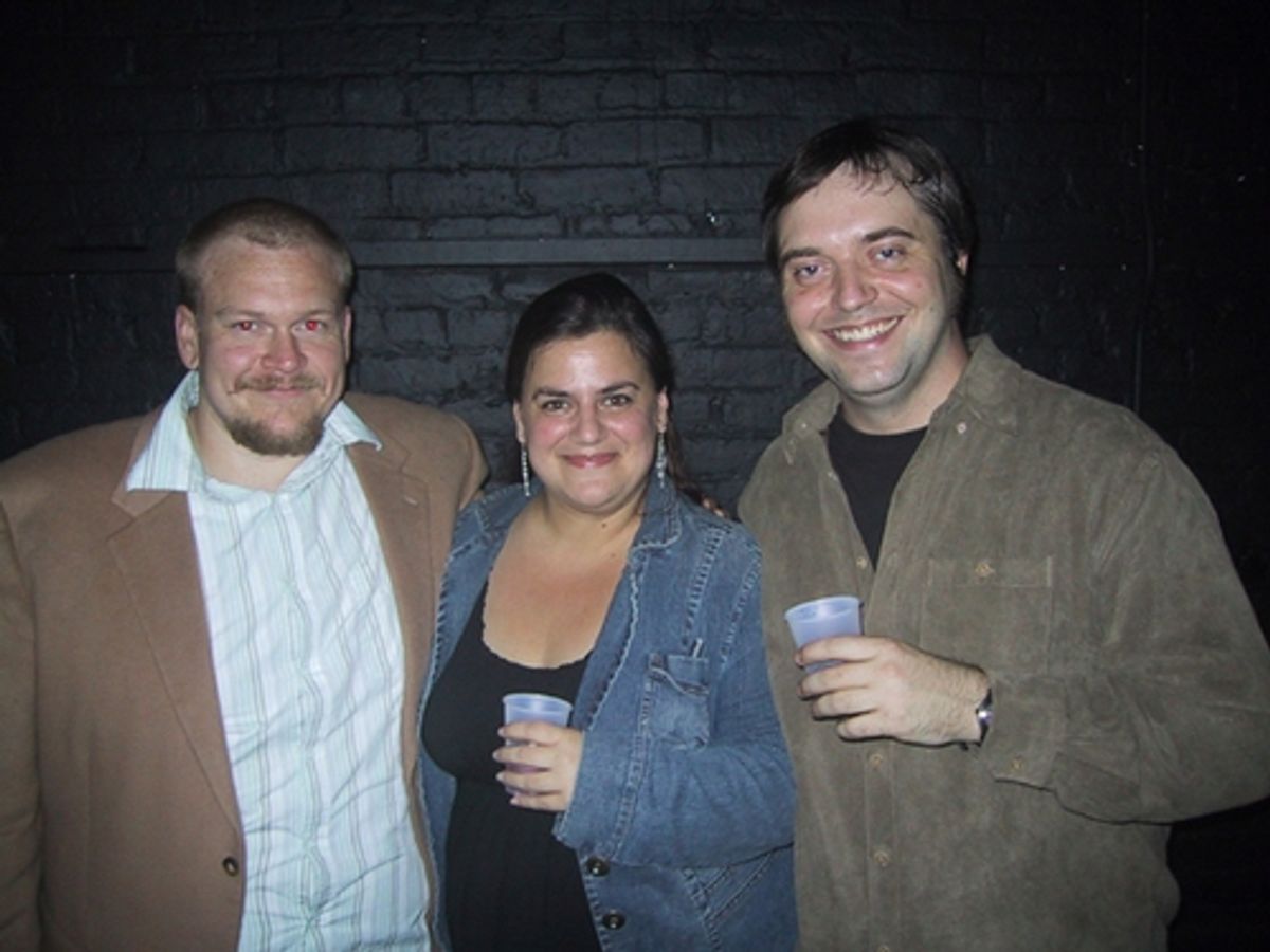 I Used To Write On Walls producer Jared Culverhouse, and co-directors Diana Basmajian and Isaac Byrne at 