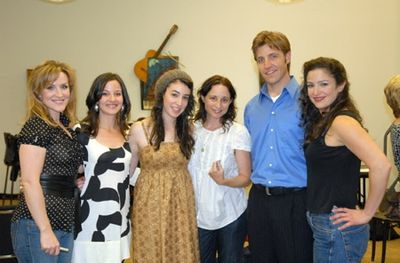 Jane Eyre cast reunion shot: Jayne Patterson, Jennifer Waiser, Sara Farb, Nell Balaba Photo