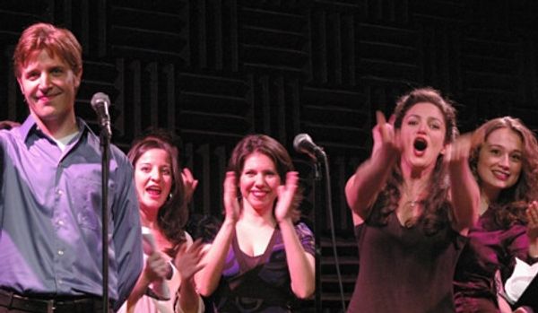 The cast cheers Paul Gordon Photo