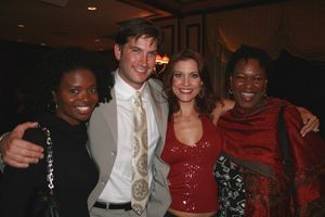 LaChanze, Ayal Miodovnik (Manager/Fiance), Rachel York and Kecia Lewis-Evans Photo