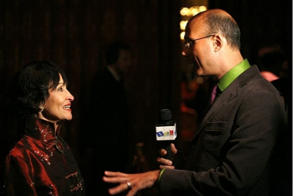 Chita Rivera and Richard Ridge ('Broadway Beat') at 