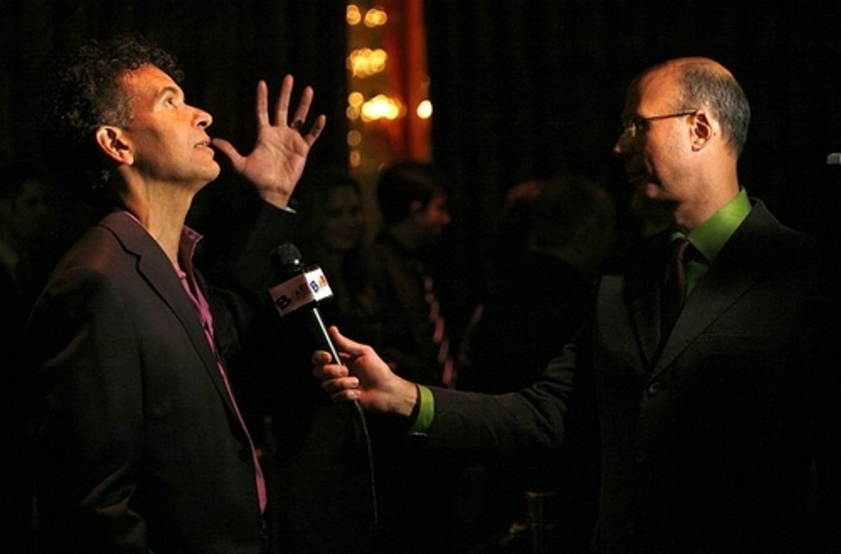 Brian Stokes Mitchell and Richard Ridge at 