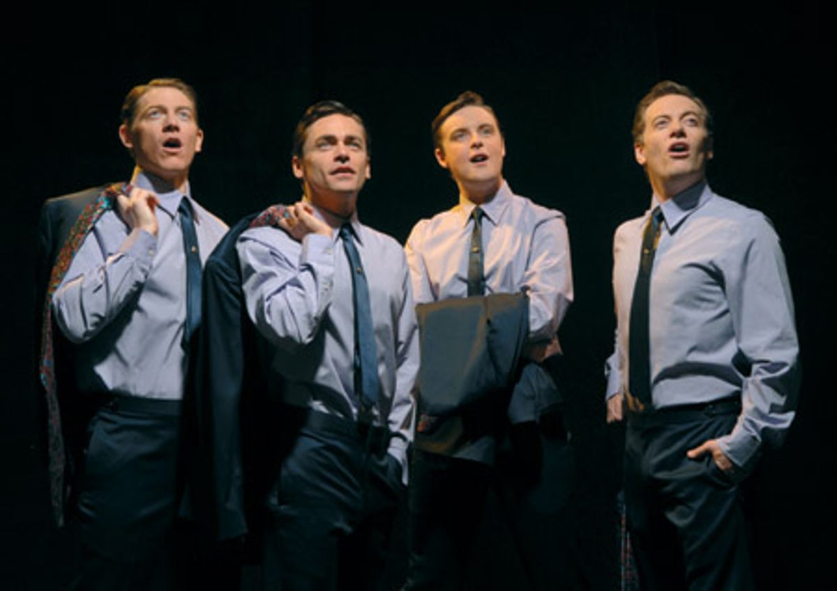 l-r: Philip Bulcock, Ryan Molloy, Stephen Ashfield and Glenn Carter at 