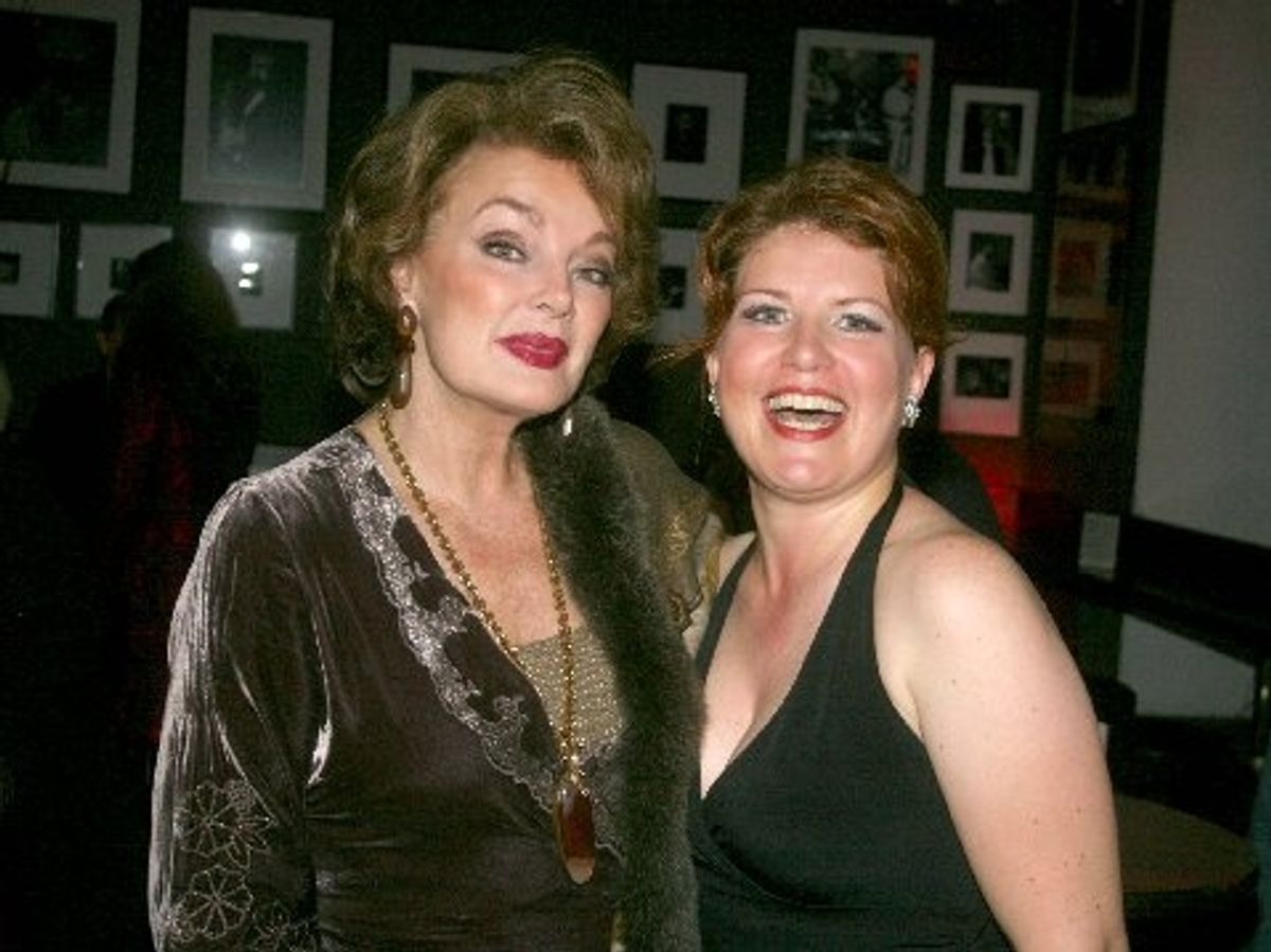 Marilyn Hanold Neilson and Klea Blackhurst at 